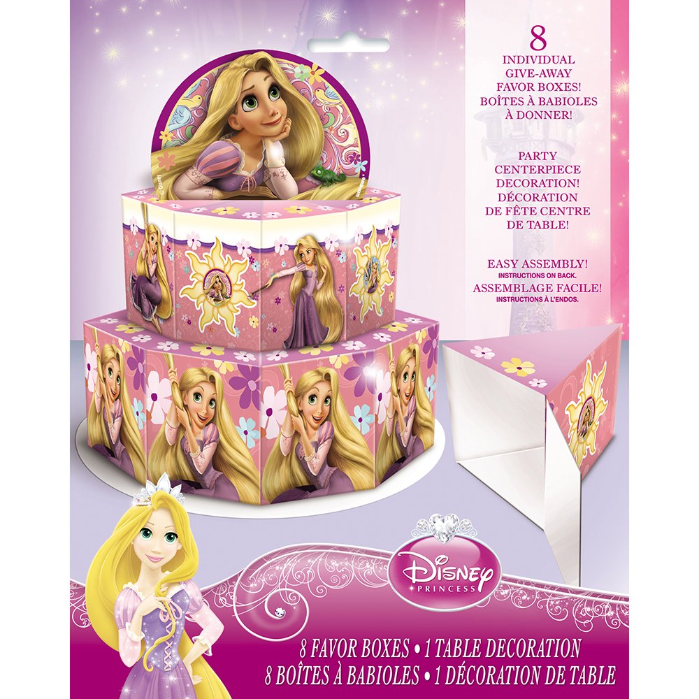 Unique Disney Tangled Favor Box Centerpiece Decoration for 8