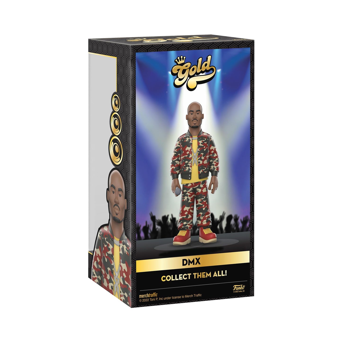 Funko Vinyl Gold 12": DMX - Collectable Vinyl Action Figure - Birthday Gift Idea - Official Merchandise - Ideal for Music Fans - for Your Collection