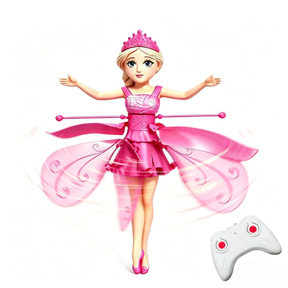 Remote Gesture Flying Fairy Toy Sky Dancers Flying Dolls Gift for kids