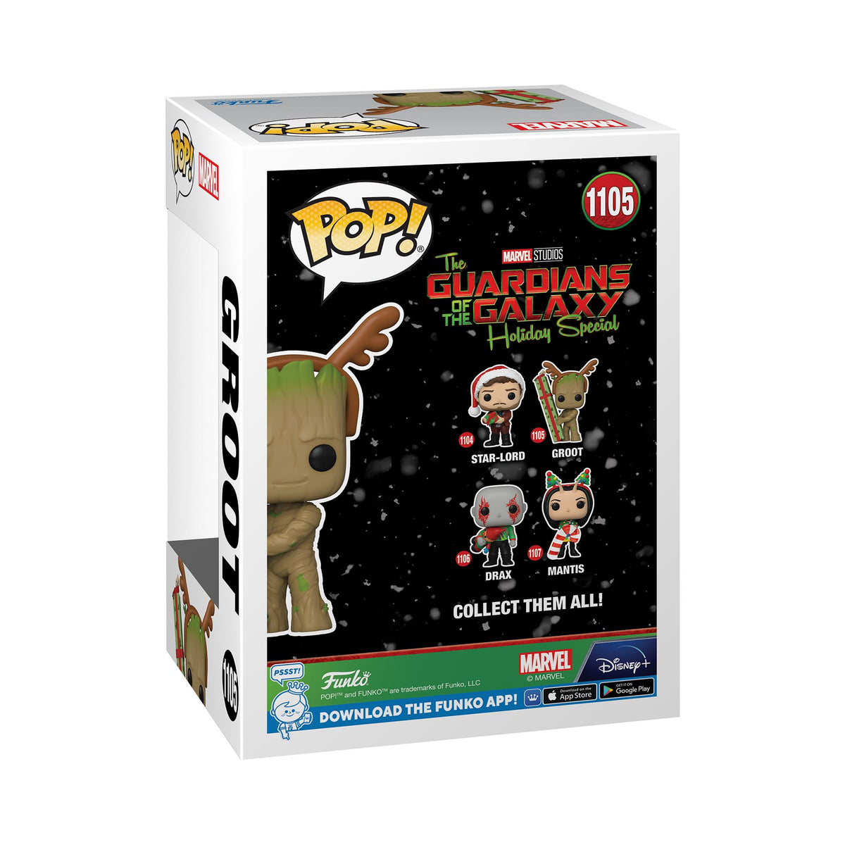 Funko POP! Marvel: Guardians of the Galaxy Holiday Special - Groot