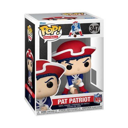 Funko Pop! NFL Mascots: Patriots - Pat Patriot - Collectable Vinyl Figure - Gift Idea - Official Merchandise - Toys for Kids & Adults - Sports Fans