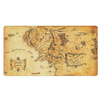 MTG Playmat TCG Playmat Board Game Card Game Trading Card Game Play mat Desk pad Original Hand-Painted Stitched Edges Smooth Surface Rubber Base Aged