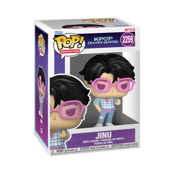 Funko Pop! Animation: Kpop Demon Hunters - Jinu - 1/6 Odds for Rare Chase Variant - Collectable Vinyl Figure - Gift Idea - Official Merchandise - Toys