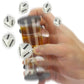 Barbuzzo Loaded Dice - The Ultimate Home Party Drinking Game - Fill the Shot, Slam it Down, & Do Whatever the Die Tells you to Do - Great Gift