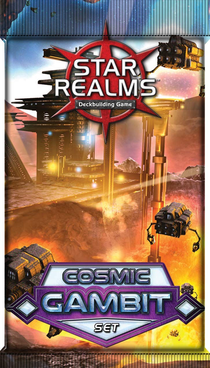 Star Realms Wise Wizard Games Expansions Bundle: Promo-Pack 1, Gambit, Cosmic Gambit, Scenarios (4 Items)
