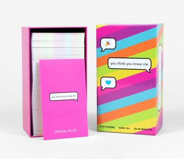 Pink Tiger Games You Think You Know Me Card Game Ages 14+ 2 to 10 Players