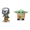 Funko Star Wars: POP! Mandalorian Collectors Set 2 - Mando Flying with Jet Pack, Child in Bag