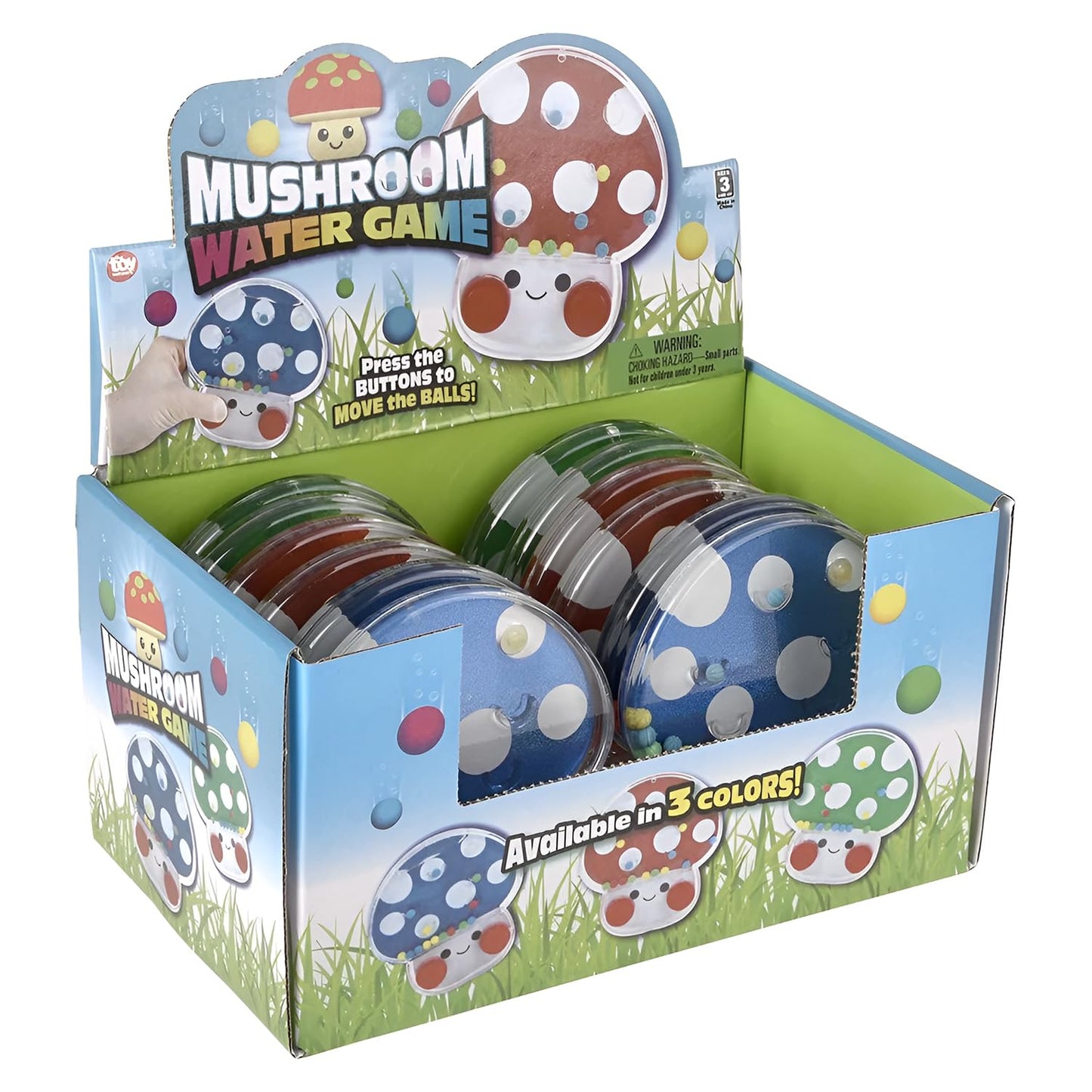 Rhode Island Novelty 5" Mushroom Water Game (1 Per Order, Style May Vary)