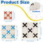 REGUICORP 6 Pack Tic Tac Toe Board Game, 3 Sizes Wooden Tic Tac Toe Game, Tic Tac Toe Coffee Table Decor, Classical Family Board Games for Family