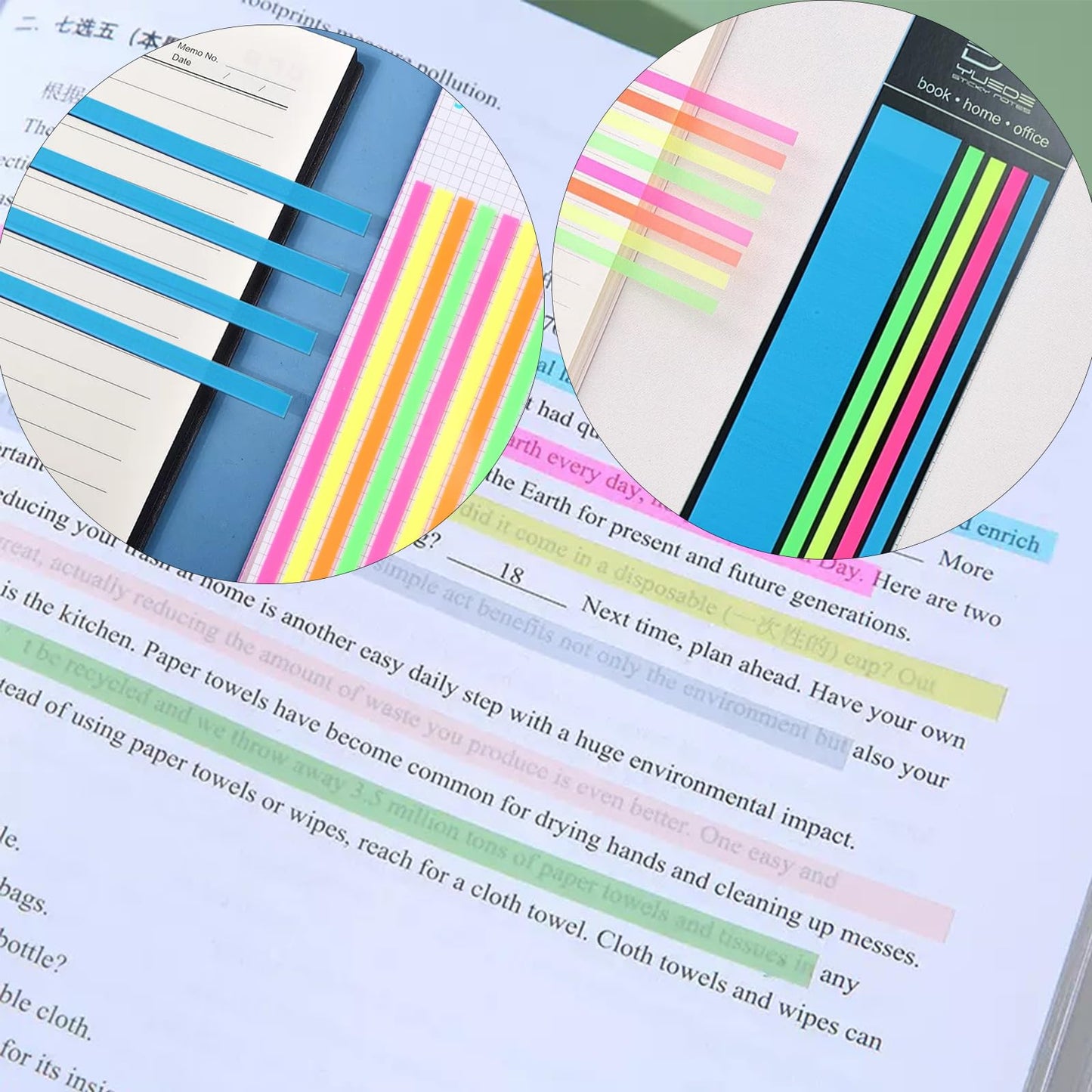 400?Transparent Sticky Mahjong Cards Rule Reader with Highlighter Tape Mahjong Line Finder for Players and Beginners Non Residue Reusable Mahjongs