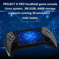ugtenversi Handheld Video Game Console?4. 3-inch IPS Screen ?Portable Retro Gaming Consle ,Linux System ?64GB,20+ Emulator ,15000+ Games, Emulator