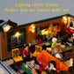 GEAMENT LED Light Kit for Ideas Friends The Television Series Central Perk - Compatible with LEGO 21319 Building Blocks (Model Set Not Included)