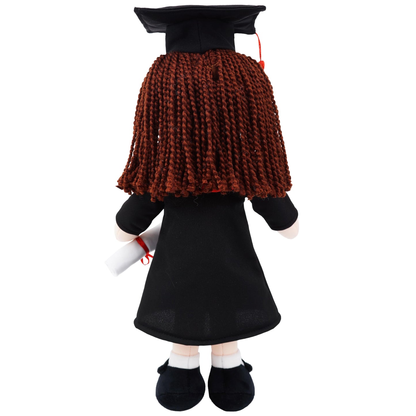 June Garden Personalized 15" Graduation Gifts - Personalized Name, Text and Year - Soft Plush Dolls with Cap and Gown - Gifts for Preschool