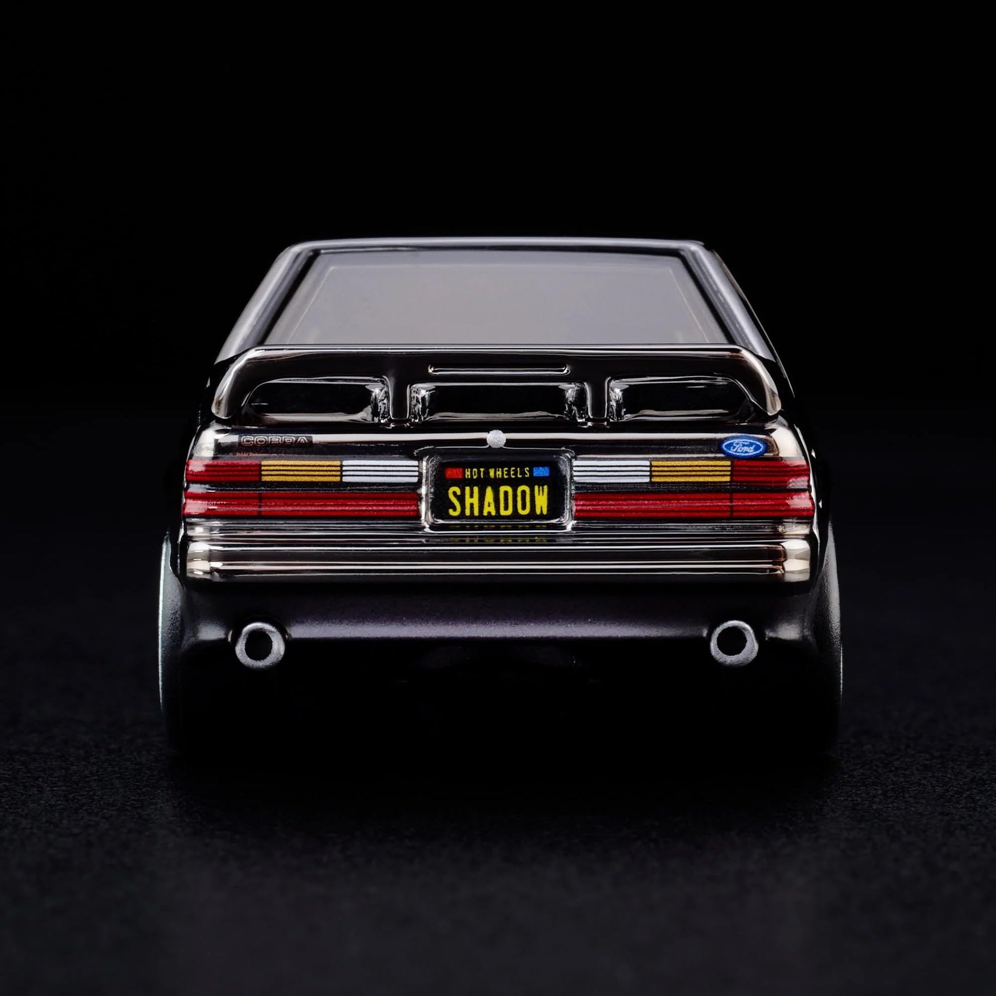 Hot Wheels 1993 Ford Mustang Cobra R RLC Collectors Exclusive - Chrome
