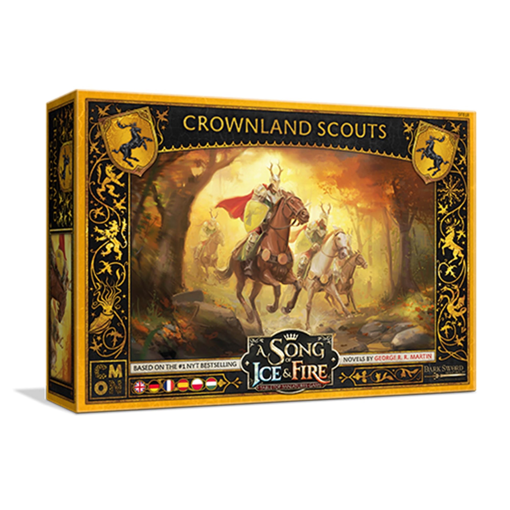 CMON A Song of Ice and Fire Tabletop Miniatures Game Crownland Scouts Unit Box (Multilingual Edition) Strategy Game for Adults, Ages 14+, 2+ Players