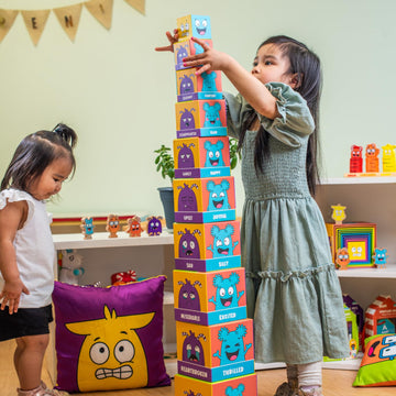 Open The Joy Tower of Emotions: Kids Emotional Intelligence Building Game, Mindfulness Activities, and Stress Relief Techniques for Ages 4 and Up