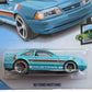 Hot Wheels '92 Ford Mustang, [Blue] 152/250 Speed Blur 9/10