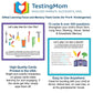TestingMom.com Gifted Learning Flash Cards - Focus and Memory for Pre-K - Kindergarten - Gifted and Talented Educational Toy Practice for CogAT Test