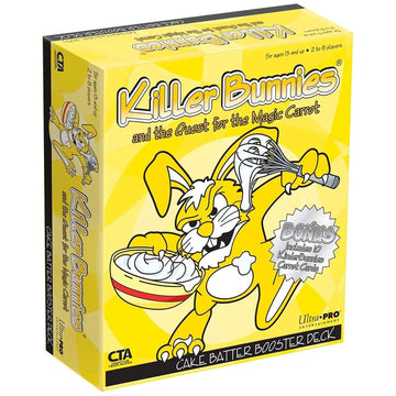 Killer Bunnies and The Quest for The Magic Carrot - Cake Batter Expansion, a Fluffy and Delicious Addition to The Base Game!