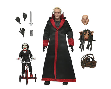 NECA Saw Ultimate Jigsaw Killer with Black Robe 7" Action Figure