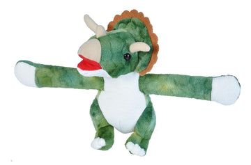 Wild Republic Huggers Triceratops Stuffed Animal - 8"