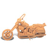 Puzzled 3D Puzzle Motorcycle Wood Craft Construction Model Kit, Fun & Educational DIY Wooden Toy Assemble Model Unfinished Crafting Hobby Puzzle