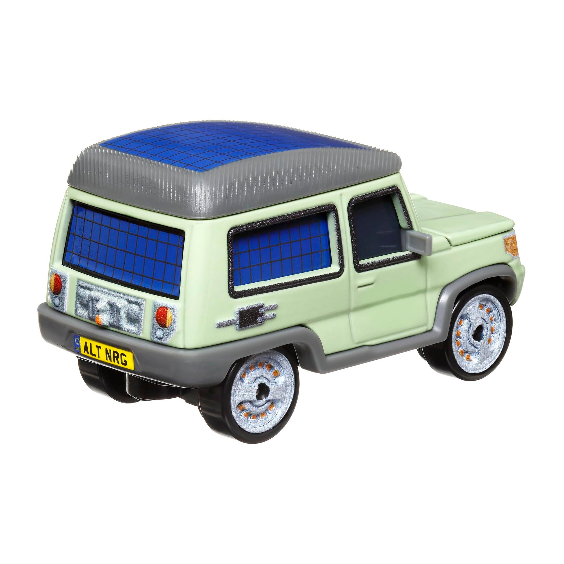 Disney / Pixar CARS 1:55 Scale Die Cast Miles Axlerod with Open Hood - Chase [Palace Chaos 4/9]