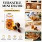 Miniature Dollhouse Kitchen Accessories and Furniture Set, Resin Jam Milk Honey Set with Spoon, Tableware Set Dollhouse Dishes?Decorative Scene?1/12