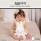 Kids Preferred Miffy Baby 10 in Plush - Embroidered Details, Miffy Logo on Paw, Super Soft Cozy Plush, for Ages 0 Months and up, Beans in Bottom