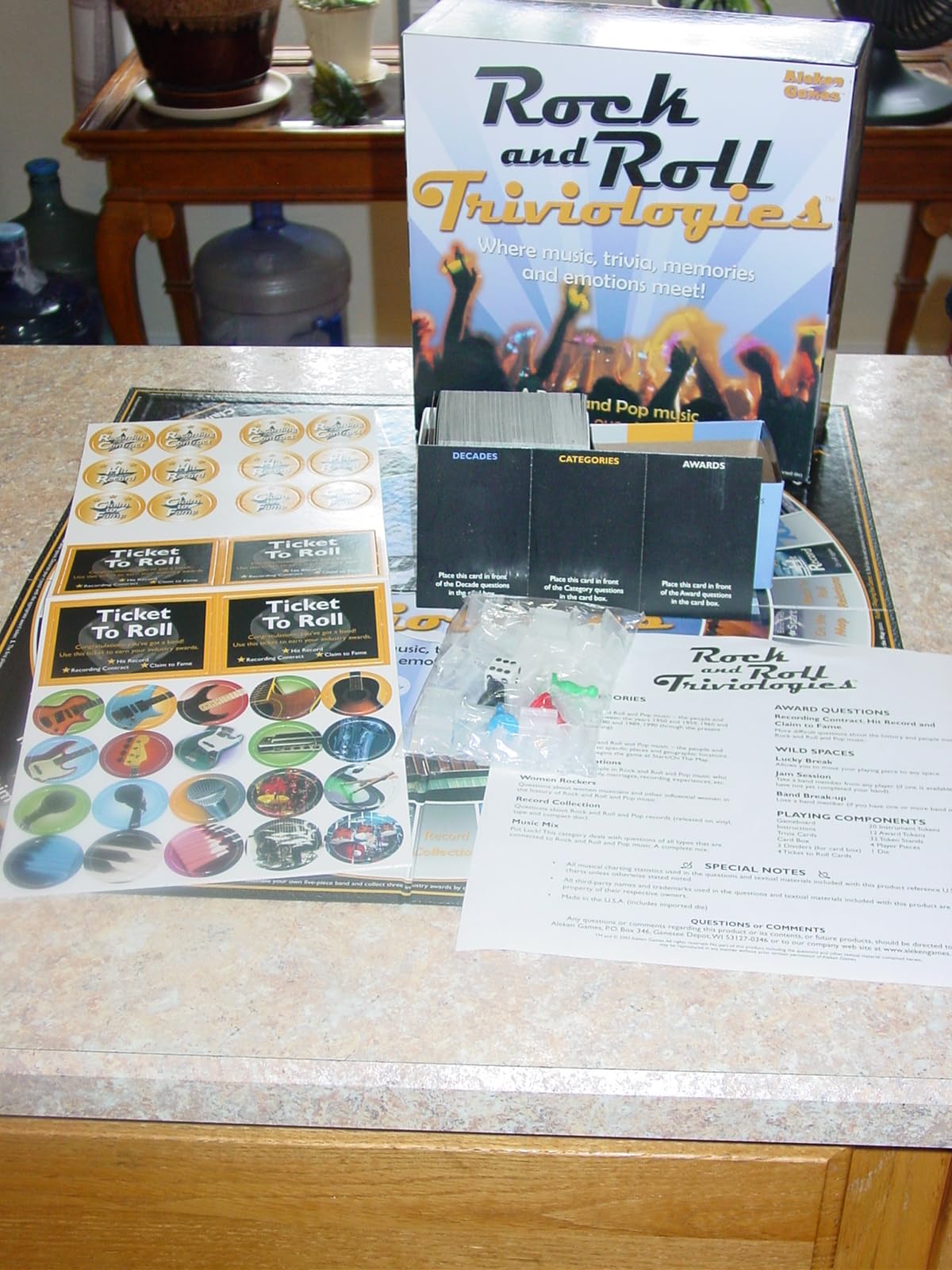 Aleken Games Rock & Roll Triviologies