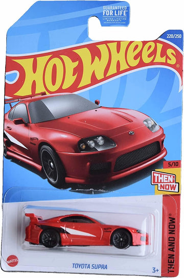 Hot Wheels 2022 Toyota Supra Red 220/250 (Long Card) HCV16