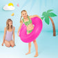 INTEX Inflatable Neon Frost Tube: 36" Diameter - 132lb Weight Capacity - One Tube - Color May Vary