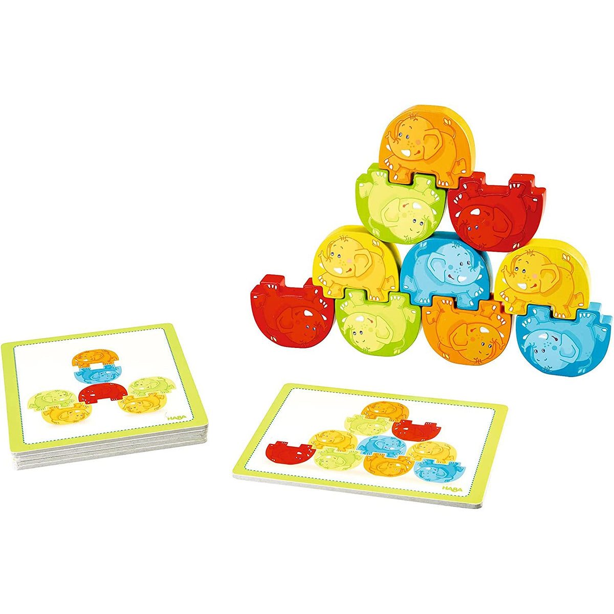 HABA Stacking Wigglefants Game