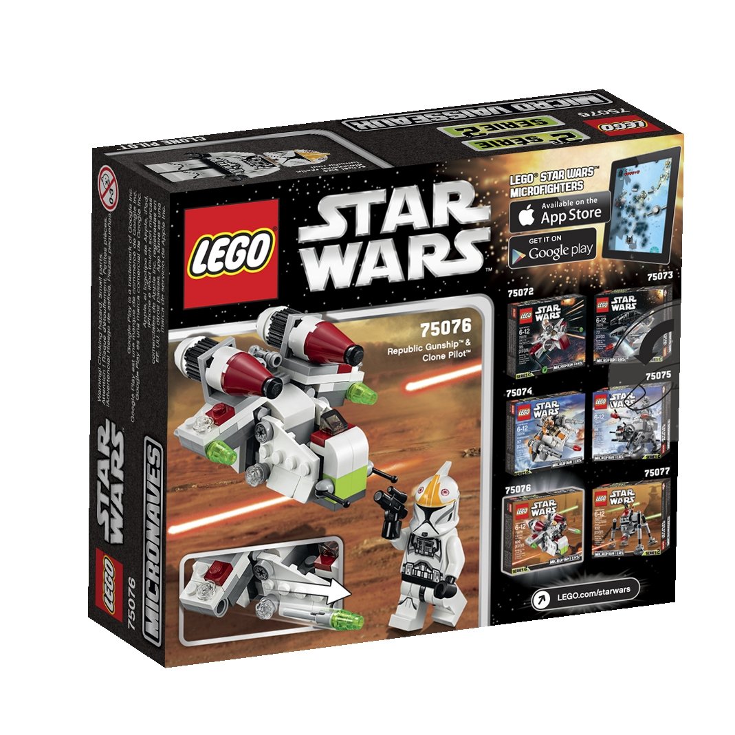 LEGO Star Wars Microfighters Series 2 Republic Gunship (75076)