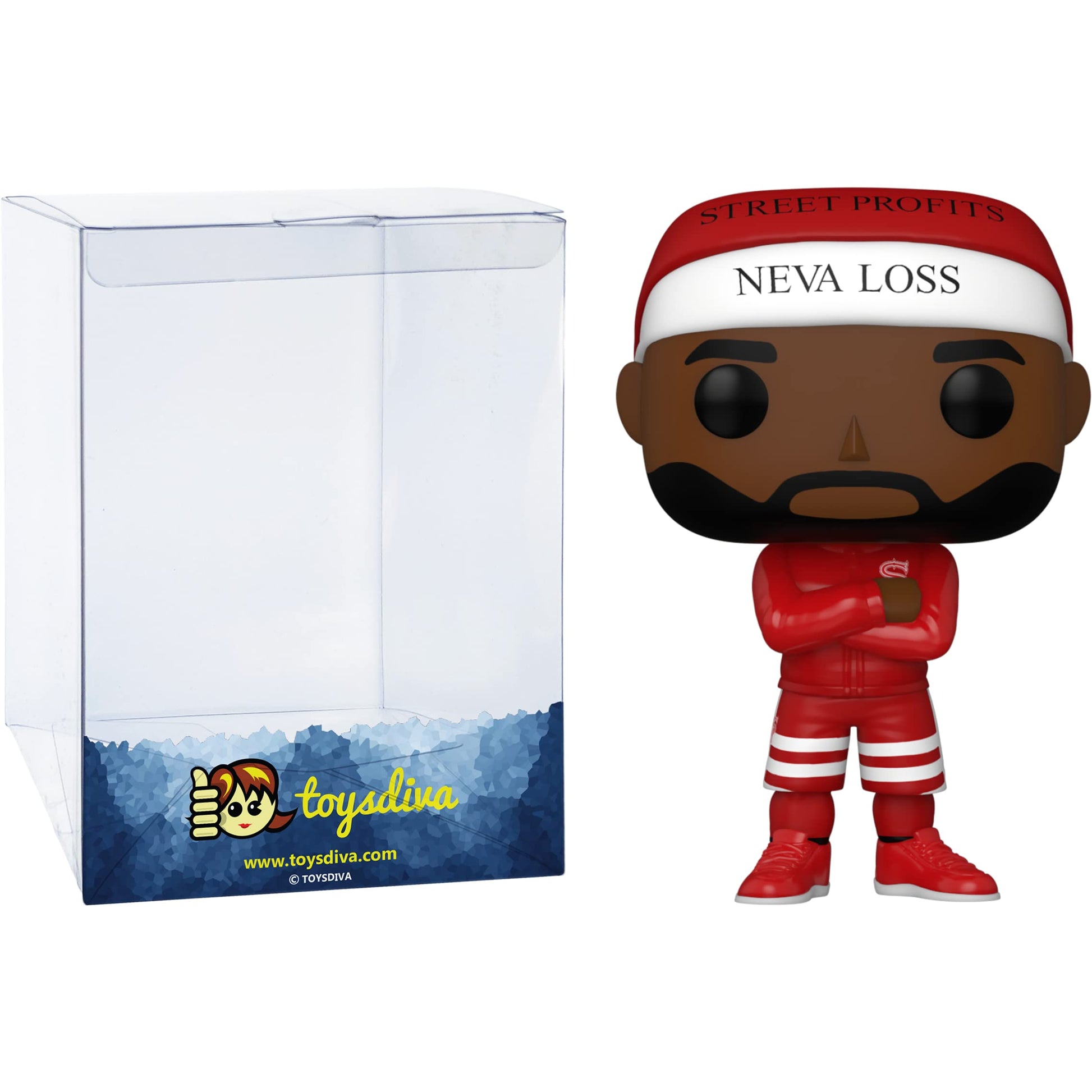 Funko Angelo D a w k i n s : P o p ! Vinyl Figurine Bundle with 1 Compatible 'ToysDiva' Graphic Protector (094-56809 - B)