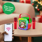 Move2Play, Christmas Karaoke Machine | Festive Soundtrack & Voice Effects | Includes 2 Microphones | Bluetooth Wireless Music Player | Indoor &
