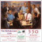 SunsOut The Republican Club 550 piece Jigsaw Puzzle for Adults, Artist Andy Thomas, President Series, Americana