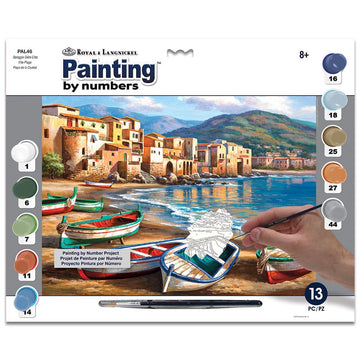 ROYAL BRUSH MANUFACTURING Adult Large Paint D, Spiaggia Della Citta