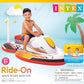 Intex Wave Rider Inflatable Pool Float: Pool Toy for Kids - Heavy-Duty Handle - 88lb Weight Capacity - 46" x 30.5" - for Ages 3+