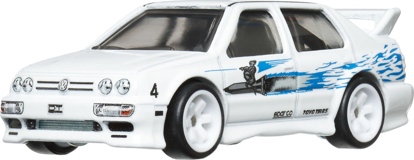 Hot Wheels Toy Cars, Premium Fast and Furious Premium Bundle, Set of 5 Die-Cast 1:64 Scale Toy Cars in Collectible Box from The Fast Franchise