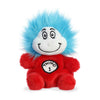 Aurora® Whimsical Dr. Seuss™ Palm Pals™ Thing One Stuffed Animal - Officially Licensed Plush for Imaginative Play - Perfect for Kids and Adults - Red