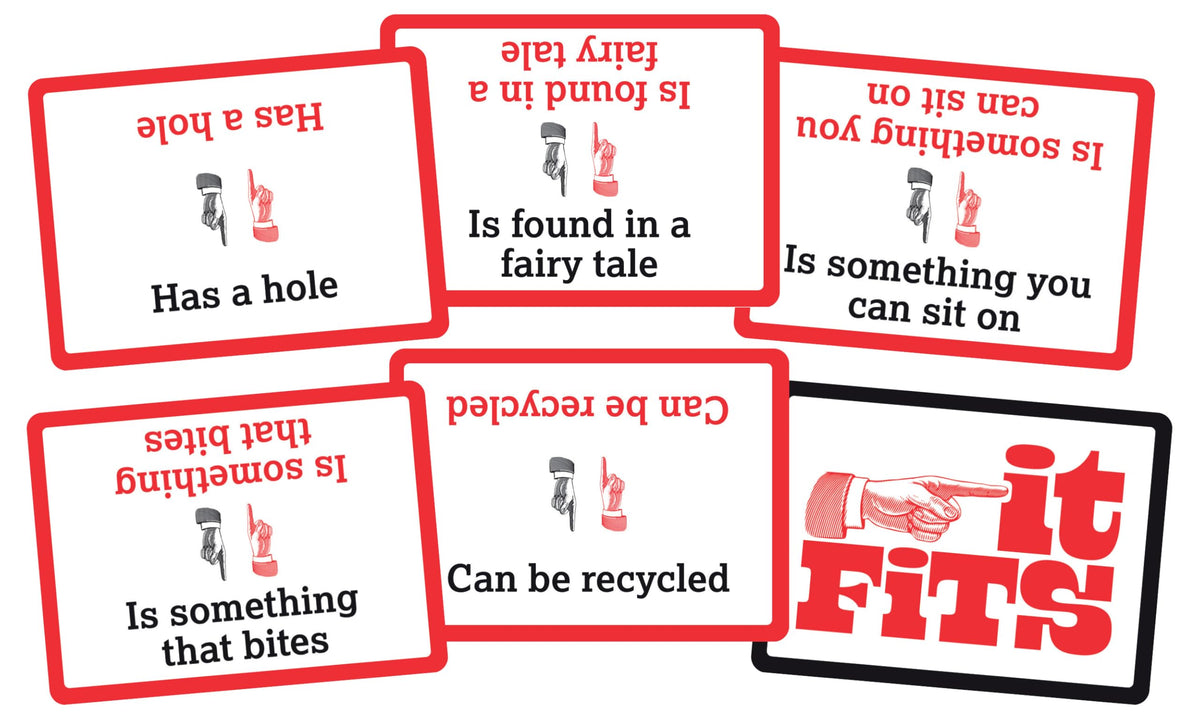 It Fits - The Hilarious Party Game - 2 to 6 Players Ages 10 and up