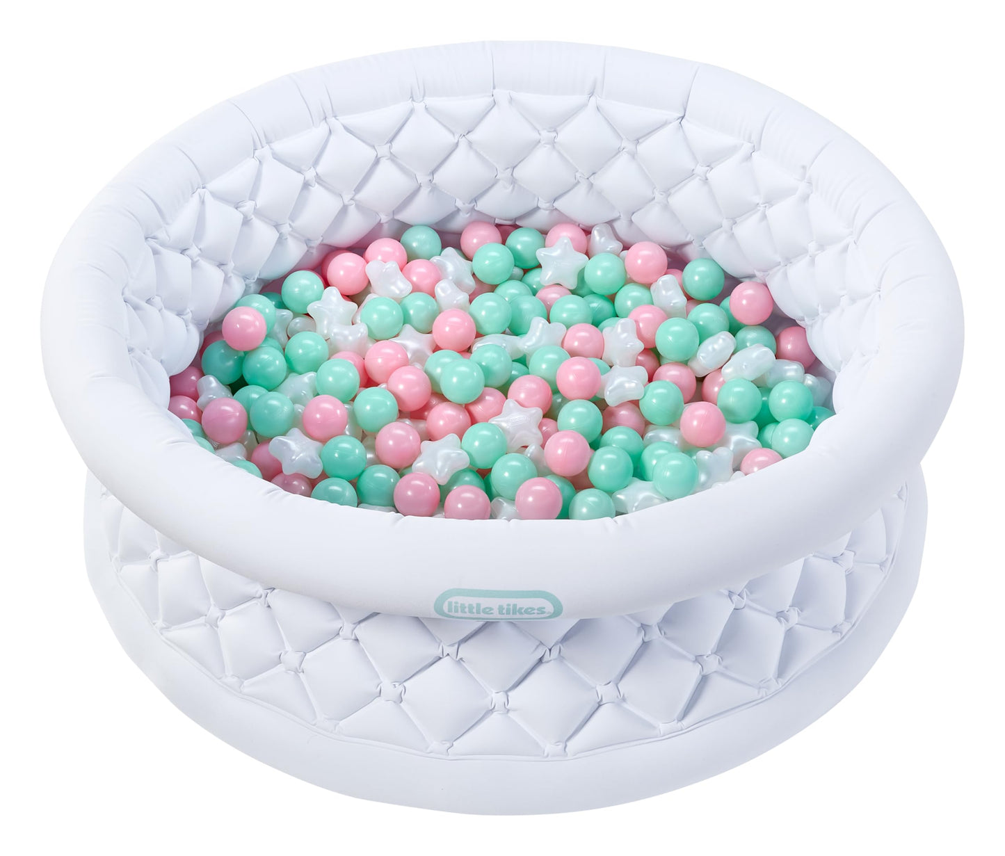 Little Tikes Sweet Spaces Inflatable Ball Pit w/ 250 Balls, Sensory Play, Indoors and Outdoors, Boys and Girls Ages 12 Months +