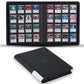 Snekdy premium 1024-pocket trading card binder, 16-pocket cards album, waterproof PU-leather Cover album with side loading, holds gaming, baseball