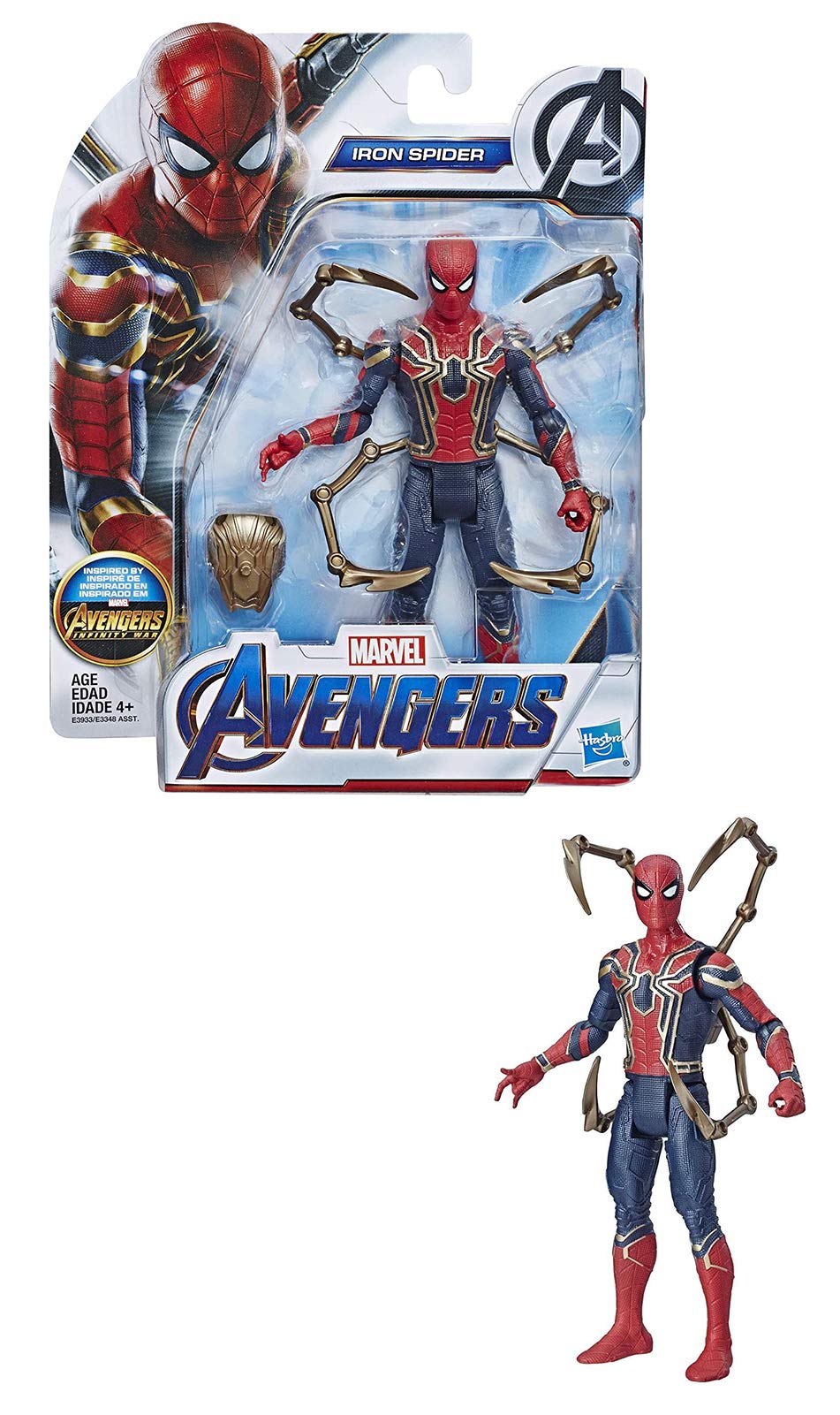 Marvel Avengers Iron Spider 6"-Scale Marvel Super Hero Action Figure Toy