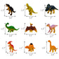 GLAHORSE 26 PCS Dinosaur Cake Toppers With Dinosaur Eggs Leaves Trees Cake Decorations For Birthday Party,dinosaur Themed party, Wild Animals