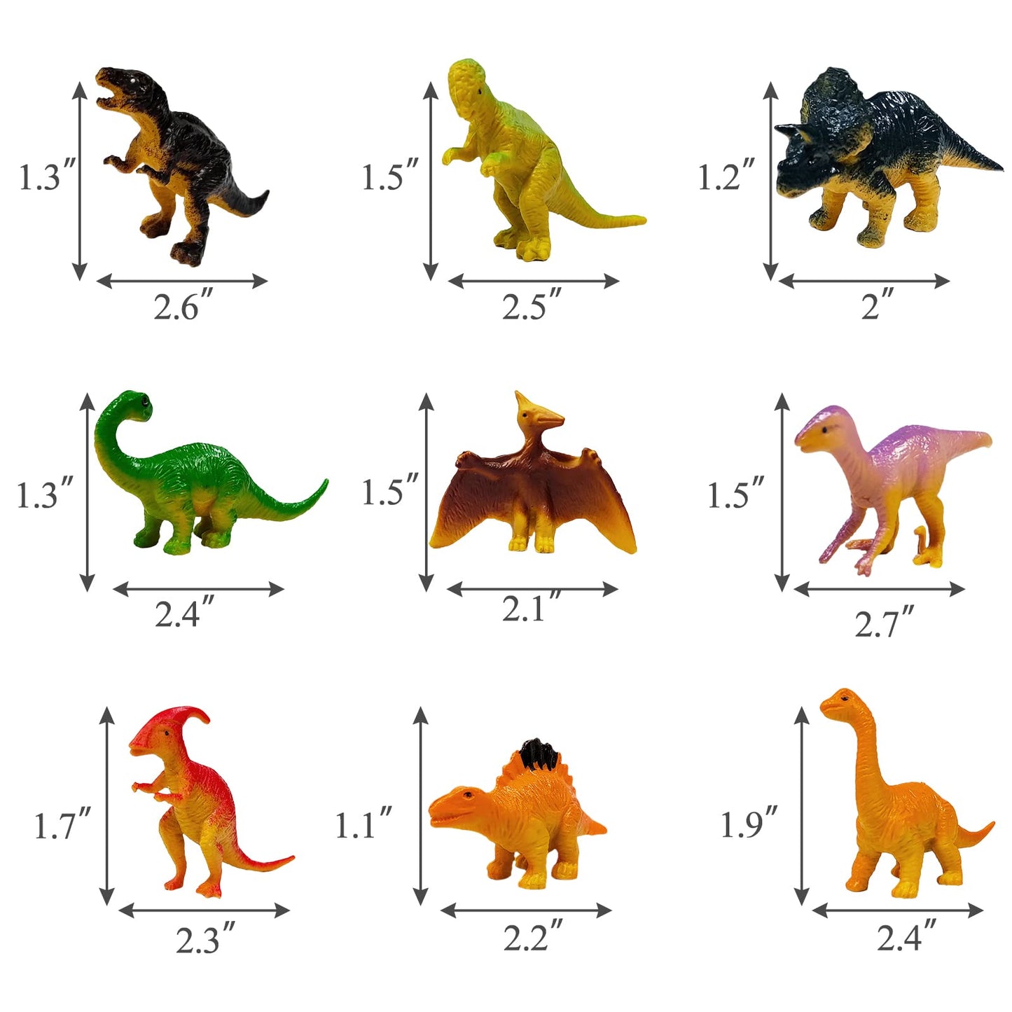 GLAHORSE 26 PCS Dinosaur Cake Toppers With Dinosaur Eggs Leaves Trees Cake Decorations For Birthday Party,dinosaur Themed party, Wild Animals