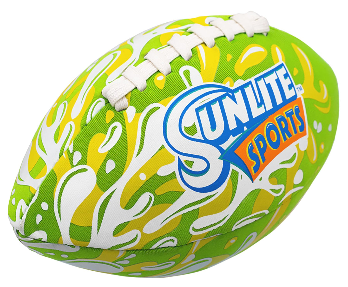 Sunlite Sports Waterproof Football for Lawn Backyard Pool Beach Lake Park Water Toy, Outdoor Play, for Kids Children Teens Adults, Family Fun