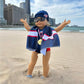 Emily Rose 18 Inch Doll Swim Team Outfit - 6 Pc Competitive Swimmer Doll Clothes & Accessories Set with Medal, Goggles, Cap, Towel & Sandals, Gift