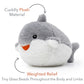Warm Pals Baby Shark, Small 4x7 Microwavable Comfort, Heated Plushie for Warmth, Calming Anxiety, Relaxing Bedtime Snuggles and Cozy Toys for Kids